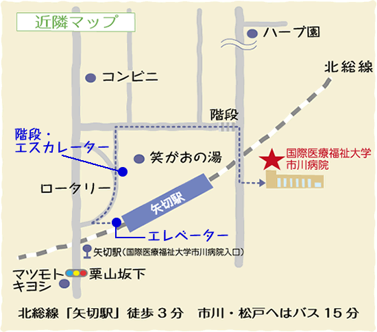 市川病院地図